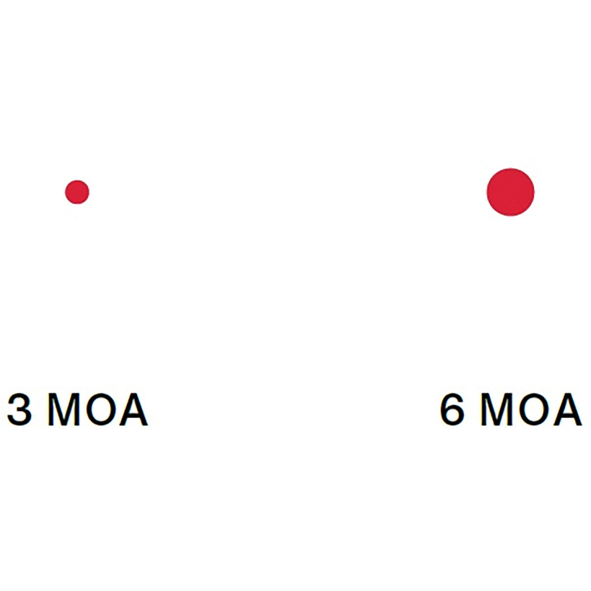 EFLX 6-MOA Dot Reticle Mini Reflex Sight Black