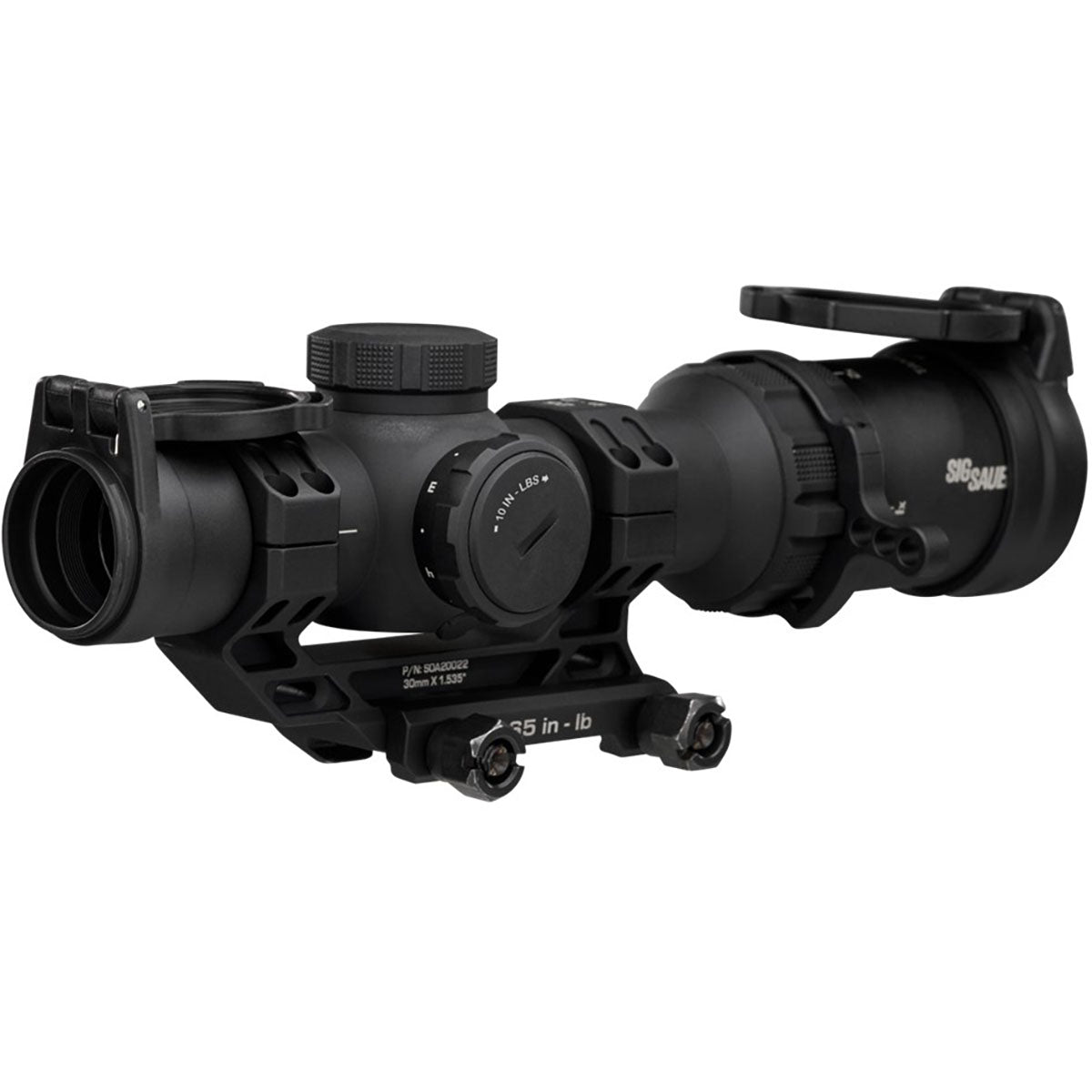 Sig Sauer Tango MSR Compact Scope - 1-6x24 Sfp 30mm Ill BDC6 Black
