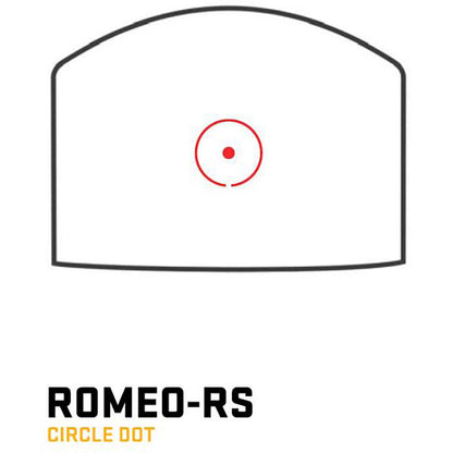Sig Sauer Romeo RS - Compact Red Circle Dot Open Reflex Sight