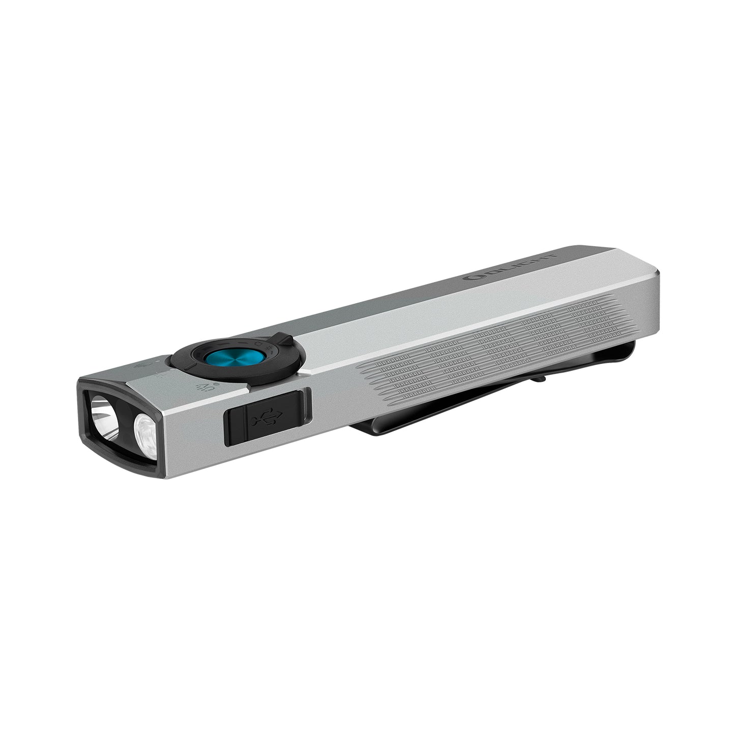 Olight Arkpro - Rechargeable Silver Graphite