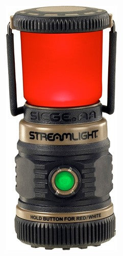 Streamlight Siege Aa Battery - Lantern White Led & Red Led