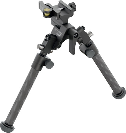 Audere Shadow Bipod 10 Oz. - Picatinny Mount Carbon Fiber