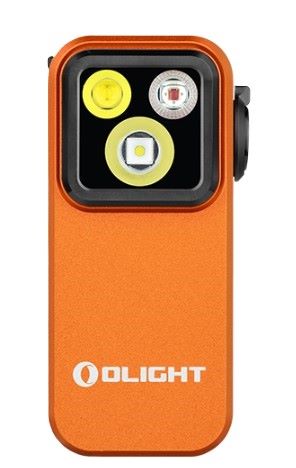 Olight Oclip Pro 600 Lumens - Rechargeable Orange