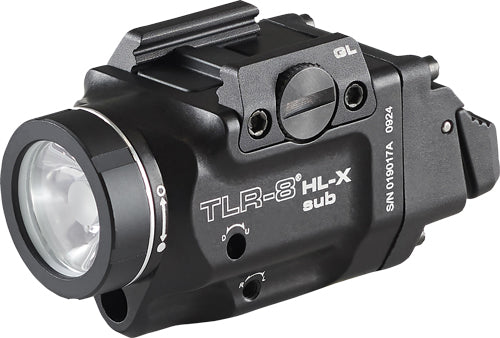 Streamlight Tlr-8 Hl-x Sub Usb - For Glock43x/48mos Led W/laser