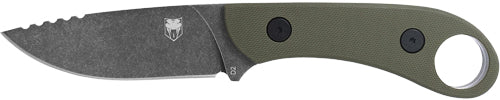 Cobratec D2 Skinner 3.75" Full - Tang Od Green G10 W/kydex Shth