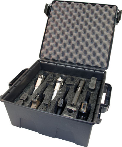 Mtm Tactical Pistol Handgun - Case 6 Gun Dark Grey